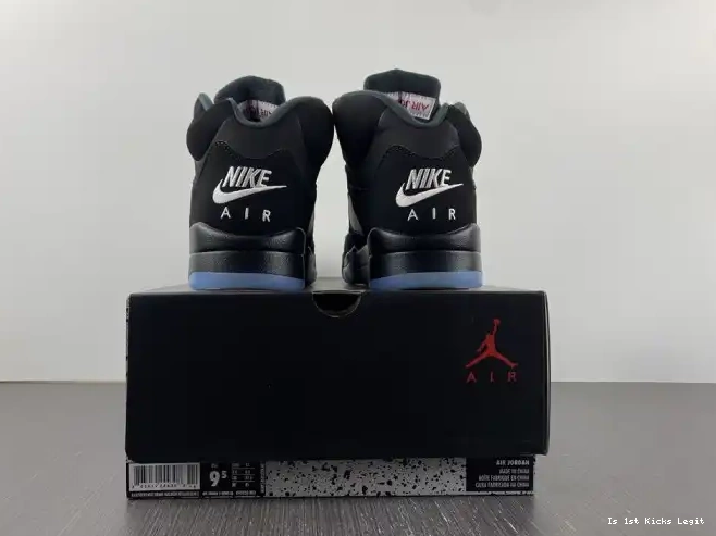 Metallic 845035-003 5 (2016) Retro Jordan Black 0611